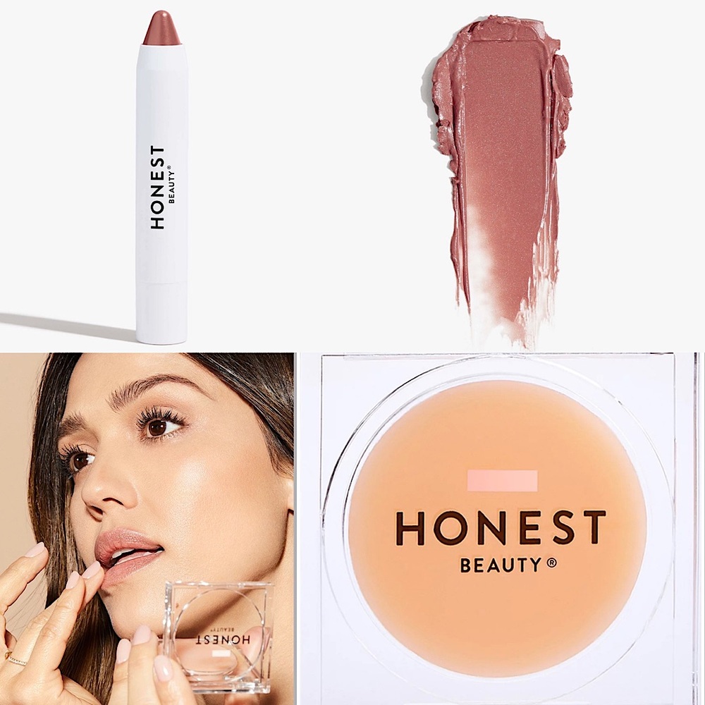 Honest Beauty Bundle - Magic Lip Balm & Lush Sheer Lip Crayon